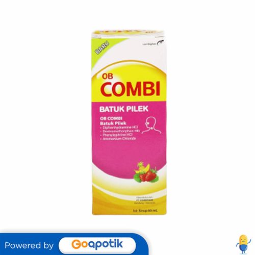 OB COMBI BATUK PILEK SYRUP 60 ML