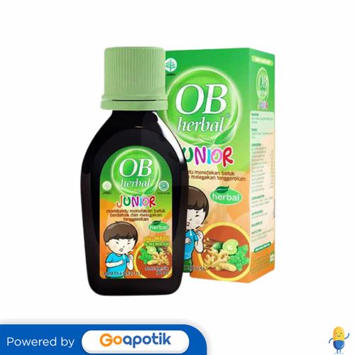 OB HERBAL JUNIOR SYRUP ISI 30 ML BOTOL