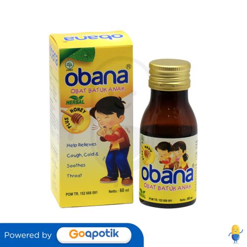 OBANA SYRUP ISI 60 ML BOTOL