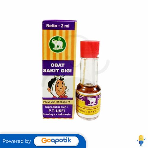 OBAT SAKIT GIGI CAP GAJAH 2 ML