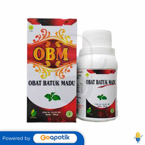 OBM OBAT BATUK MADU 160 GRAM BOTOL