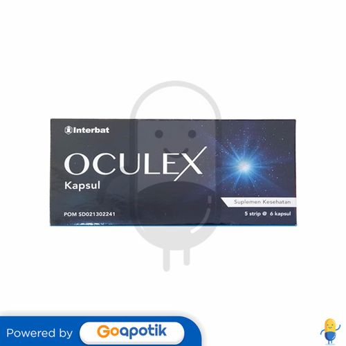 OCULEX BOX 30 KAPSUL Kegunaan, Efek Samping, Dosis dan Aturan Pakai