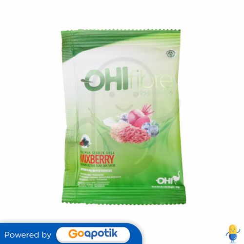 OHIFIBRE MINUMAN SERBUK RASA MIXBERRY 15 GRAM SACHET