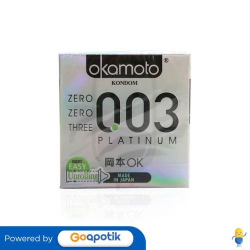 OKAMOTO PLATINUM 003 BOX 3 KONDOM