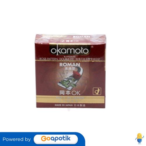OKAMOTO ROMAN KONDOM BOX 3 PCS