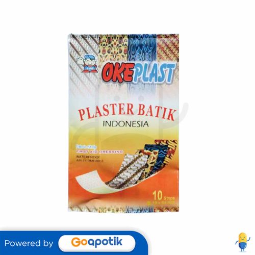 OKEPLAST PLESTER KAIN BATIK SACHET 10 PCS