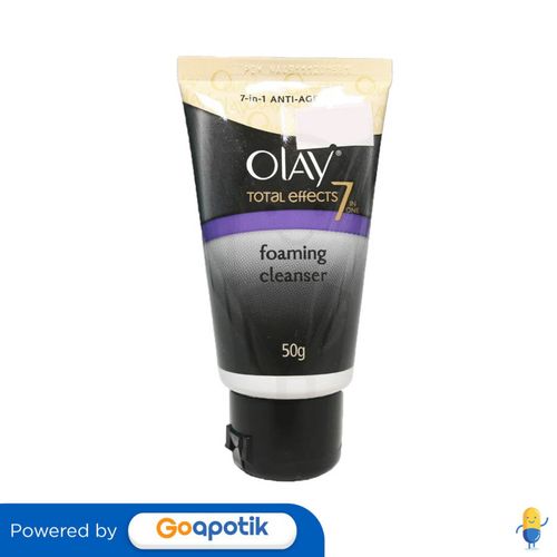 OLAY TOTAL EFFECTS 7 IN ONE FOAMING CLEANSER TUBE 50 GRAM