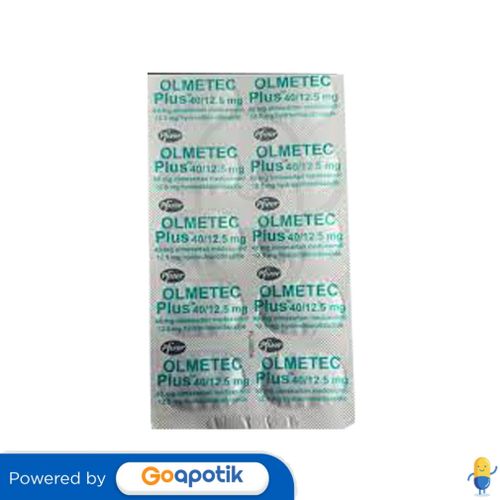 OLMETEC PLUS 40 MG/12.5 MG STRIP 10 TABLET