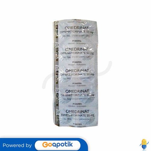 OMEDRINAT 50 MG STRIP 10 TABLET