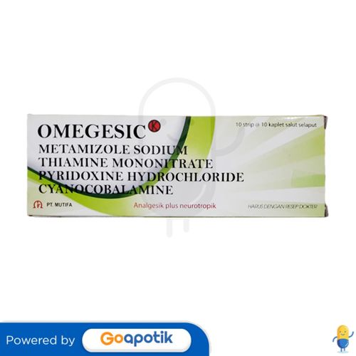 OMEGESIC BOX ISI 100 KAPLET