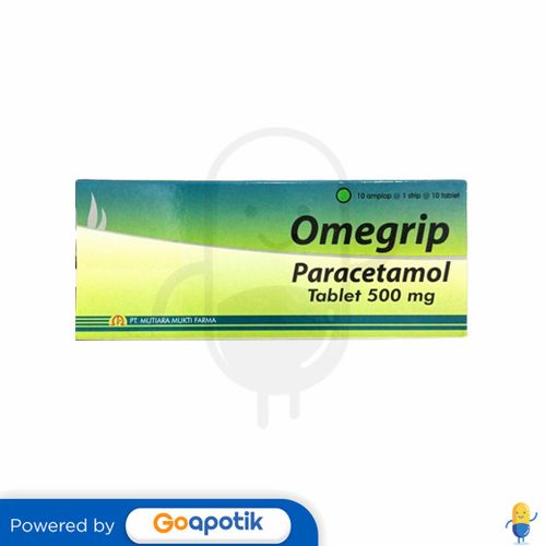 OMEGRIP 500 MG BOX 100 TABLET