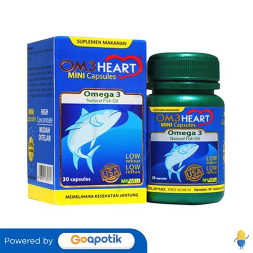 OMEHEART BOX ISI 30 KAPSUL