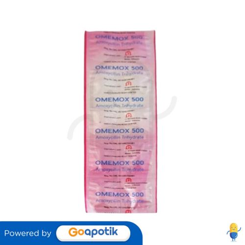 OMEMOX 500 MG STRIP 10 KAPLET