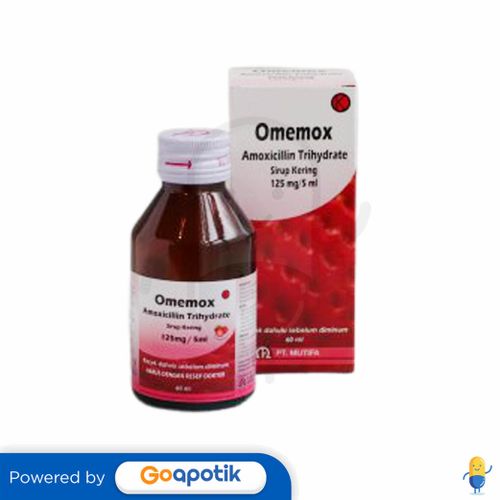 OMEMOX 125 MG/5 ML DRY SYRUP 60 ML