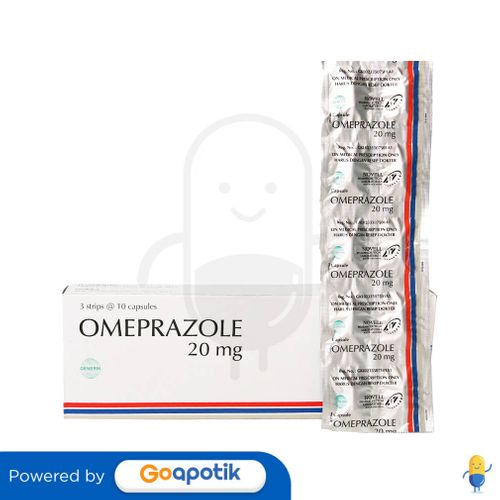 OMEPRAZOLE NOVELL 20 MG BOX 30 KAPSUL