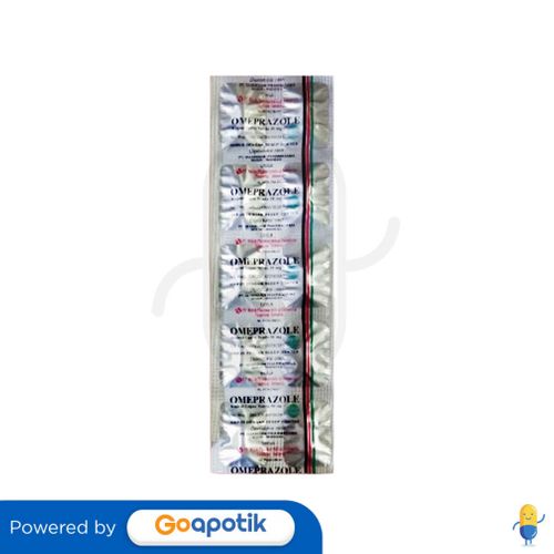 OMEPRAZOLE NULAB 20 MG STRIP 10 KAPSUL
