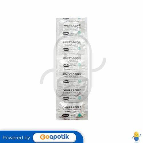 OMEPRAZOLE MEGA LIFESCIENCES 20 MG KAPSUL