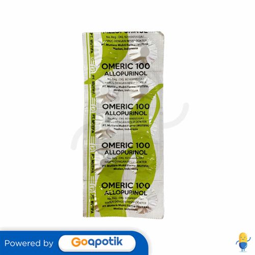 OMERIC 100 MG STRIP 10 TABLET