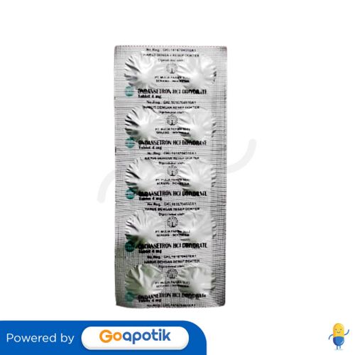 ONDANSETRON HCL DIHYDRATE MULIA 4 MG TABLET