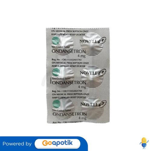 ONDANSETRON NOVELL 4 MG TABLET