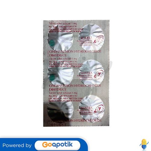 ONDANSETRON NOVELL 8 MG TABLET