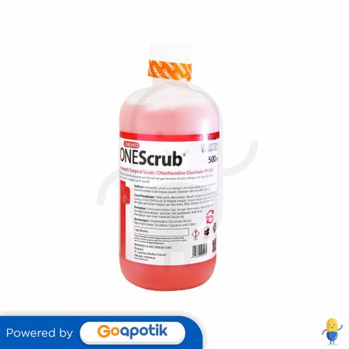 ONEMED ONESCRUB 4% 500 ML BOTOL REFILL