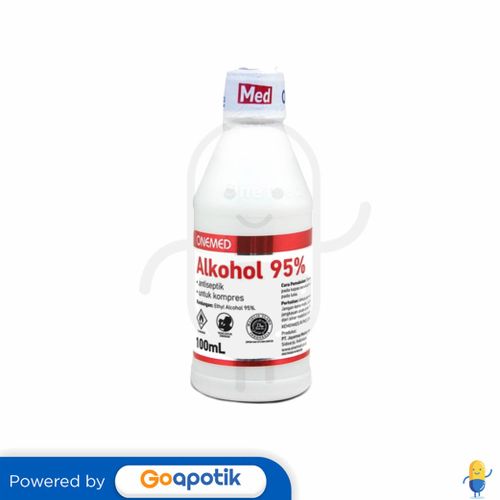 ONEMED ALKOHOL 95% 100 ML BOTOL