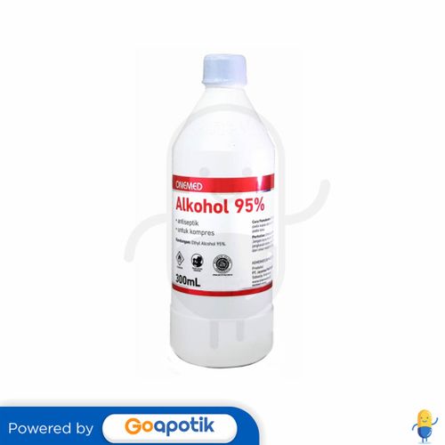 ONEMED ALKOHOL 95% 300 ML BOTOL