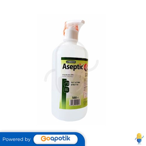 ONEMED ASEPTIC PLUS ALOE VERA 500 ML BOTOL PUMP