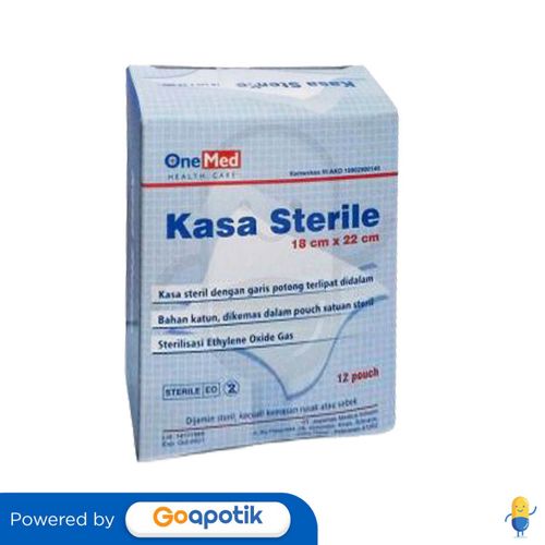 ONEMED KASA STERIL 18 CM X 22 CM BOX 12 PCS