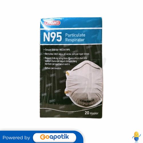 ONEMED N95 PARTICULATE RESPIRATOR BOX 20 PCS