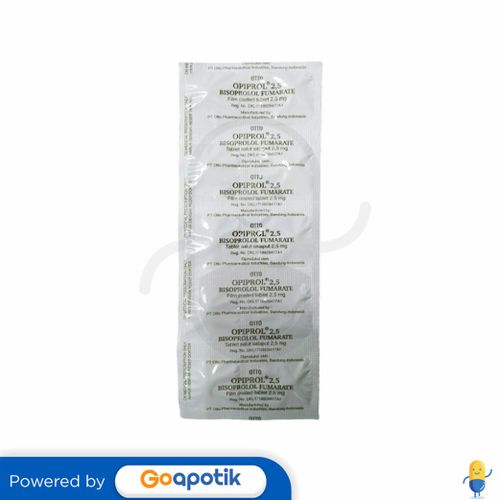 OPIPROL 2.5 MG STRIP 10 TABLET