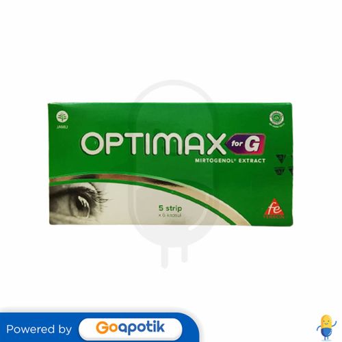 OPTIMAX FOR G BOX 30 KAPSUL / SUPLEMEN KESEHATAN MATA