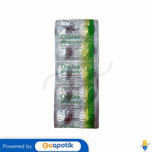 ORALAX 5 MG STRIP 10 TABLET