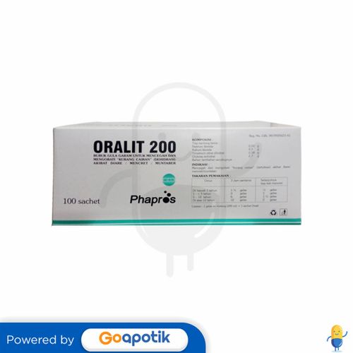 ORALIT 200 PHAPROS SERBUK 4.1 GRAM BOX 100 SACHET