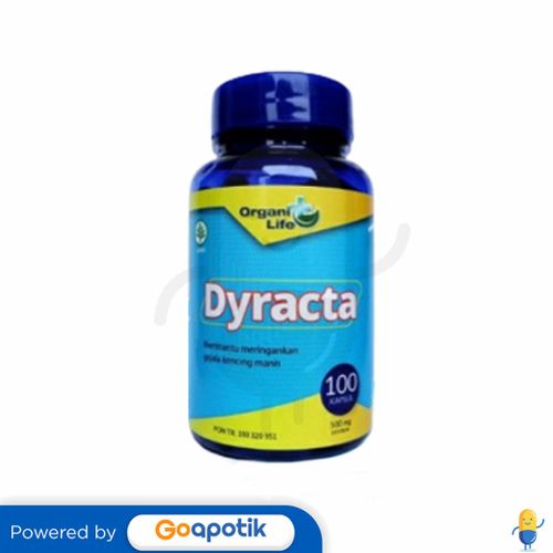 ORGANILIFE DYRACTA BOTOL 100 KAPSUL