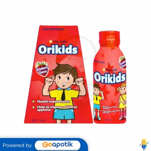 ORIKIDS SIRUP 100 ML