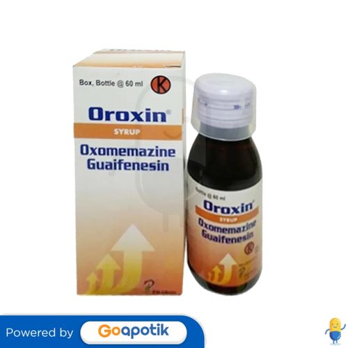 OROXIN SYRUP ISI 60 ML BOTOL