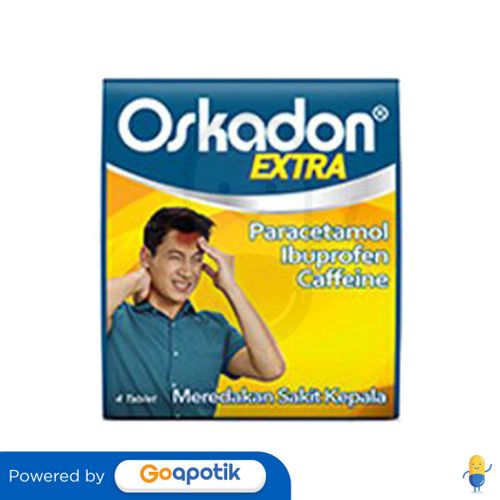 OSKADON EKSTRA STRIP 4 TABLET