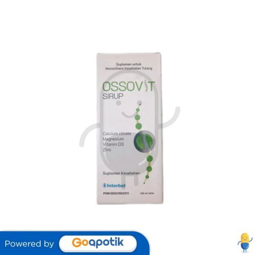 OSSOVIT SYRUP ISI 100 ML BOTOL