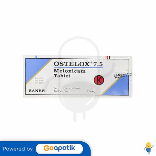 OSTELOX 7.5 MG BOX 20 TABLET