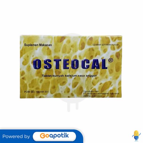 OSTEOCAL BOX ISI 72 KAPLET