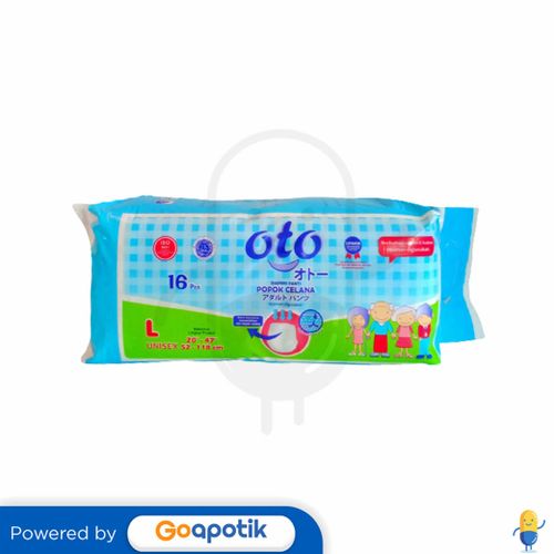 OTO ADULT DIAPERS PANTS L 16