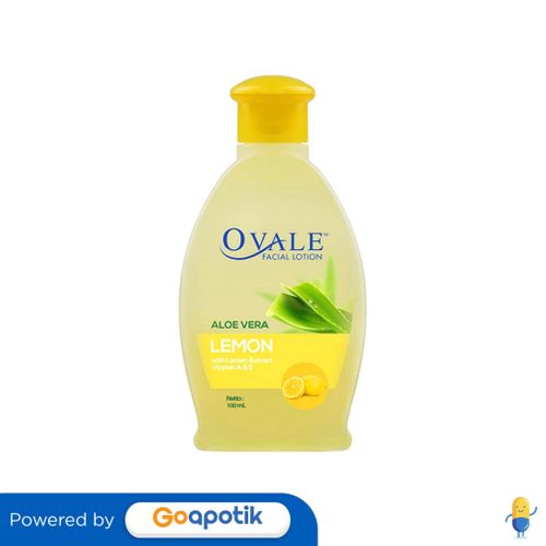 OVALE FACIAL LOTION LEMON BOTOL 100 ML