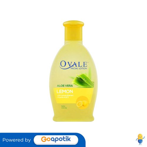 OVALE FACIAL LOTION LEMON BOTOL 200 ML