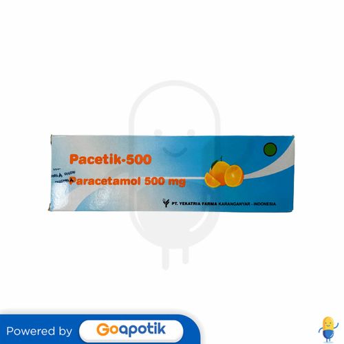 PACETIK 500 MG BOX 100 KAPLET