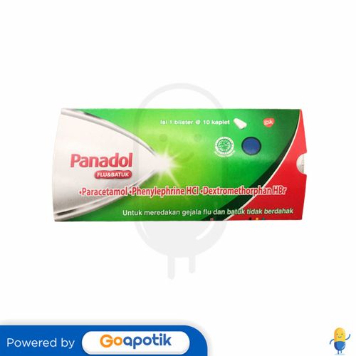 PANADOL FLU & BATUK STRIP 10 KAPLET