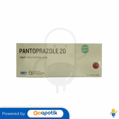 PANTOPRAZOL MAHAKAM 20 MG BOX 10 TABLET