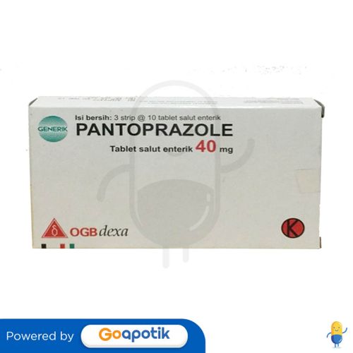 PANTOPRAZOLE OGB DEXA MEDICA 40 MG BOX 30 TABLET / ASAM LAMBUNG