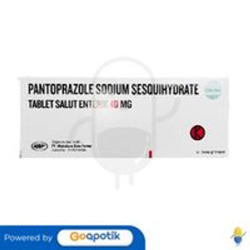 PANTOPRAZOLE SODIUM SESQUIHYDRATE MAHAKAM 40 MG BOX 30 TABLET